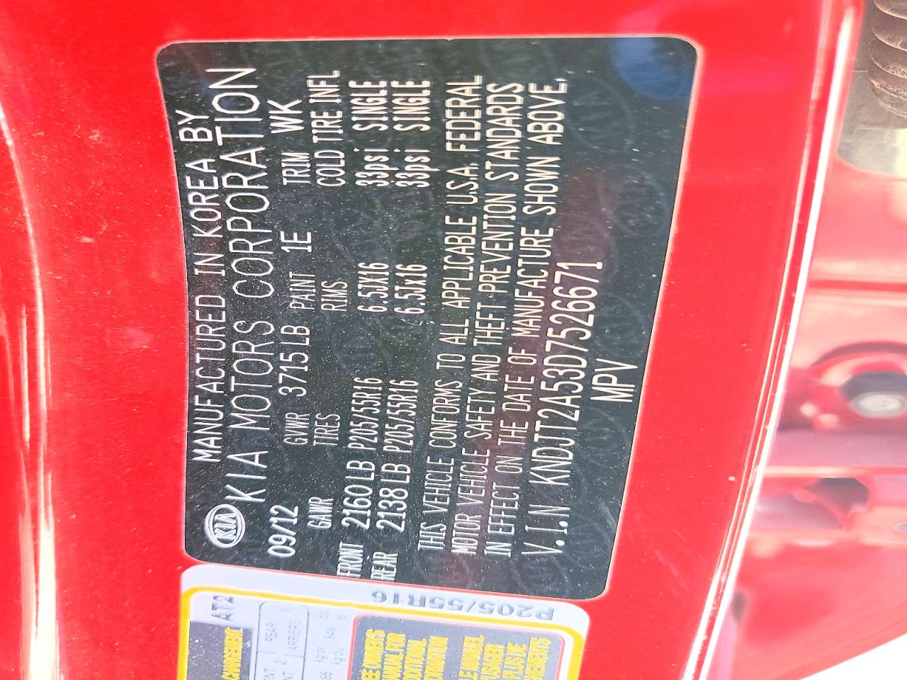 2013 KIA SOUL BASE photo 23