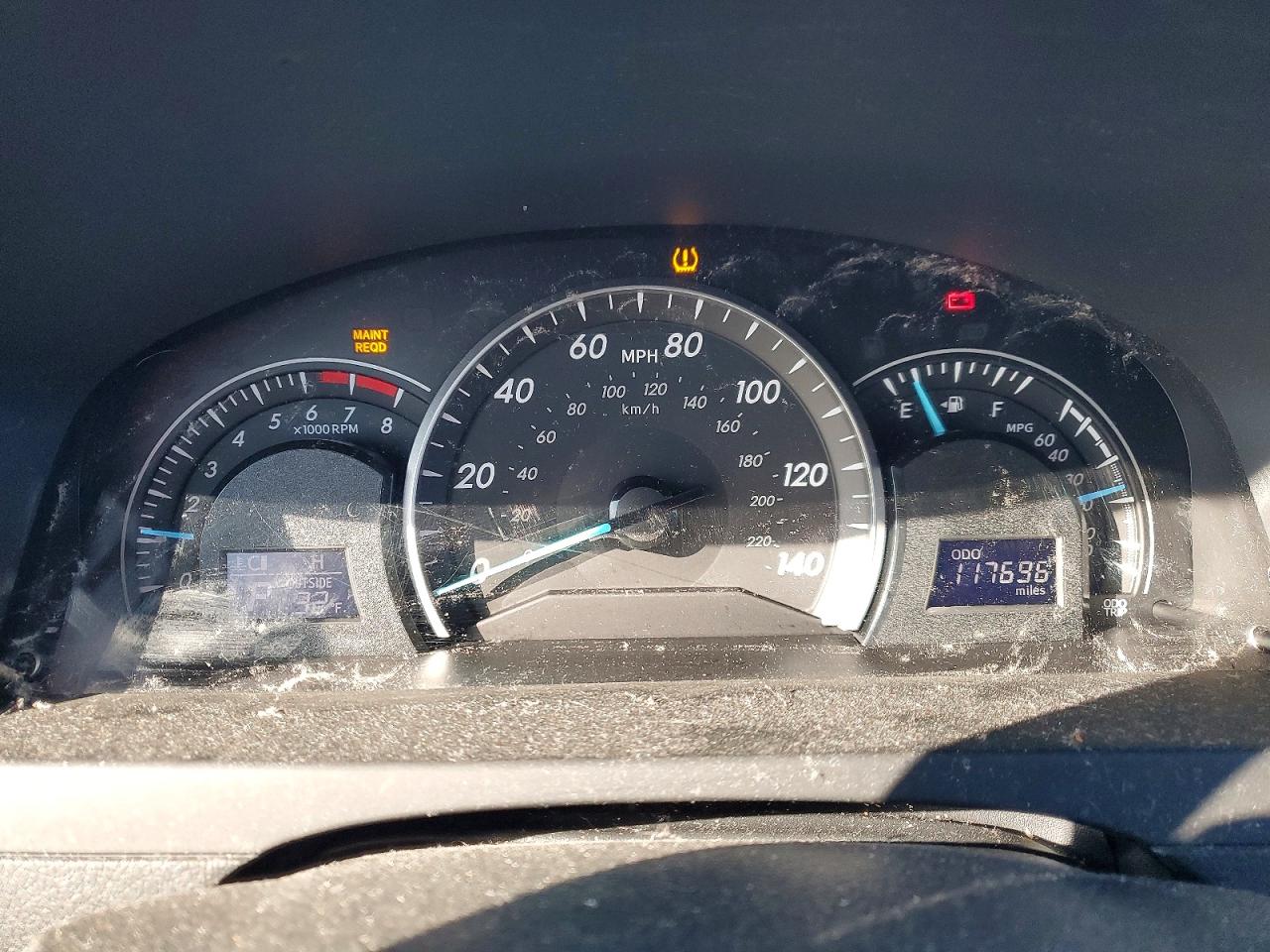 2012 TOYOTA CAMRY BASE photo 9