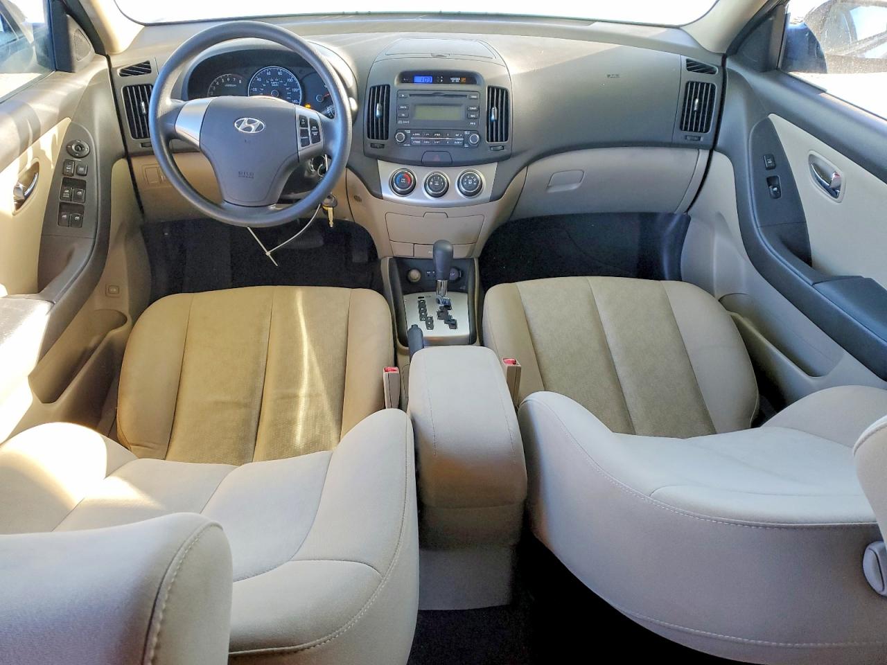 2010 HYUNDAI ELANTRA BLUE photo 8