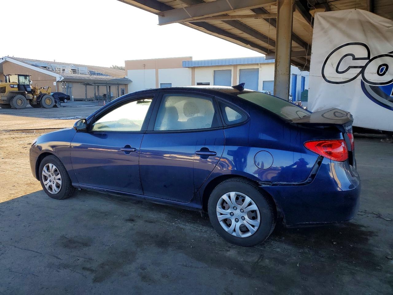 2010 HYUNDAI ELANTRA BLUE photo 2