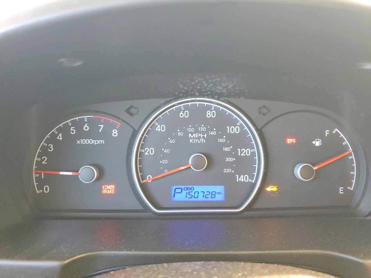 2010 HYUNDAI ELANTRA BLUE photo 9