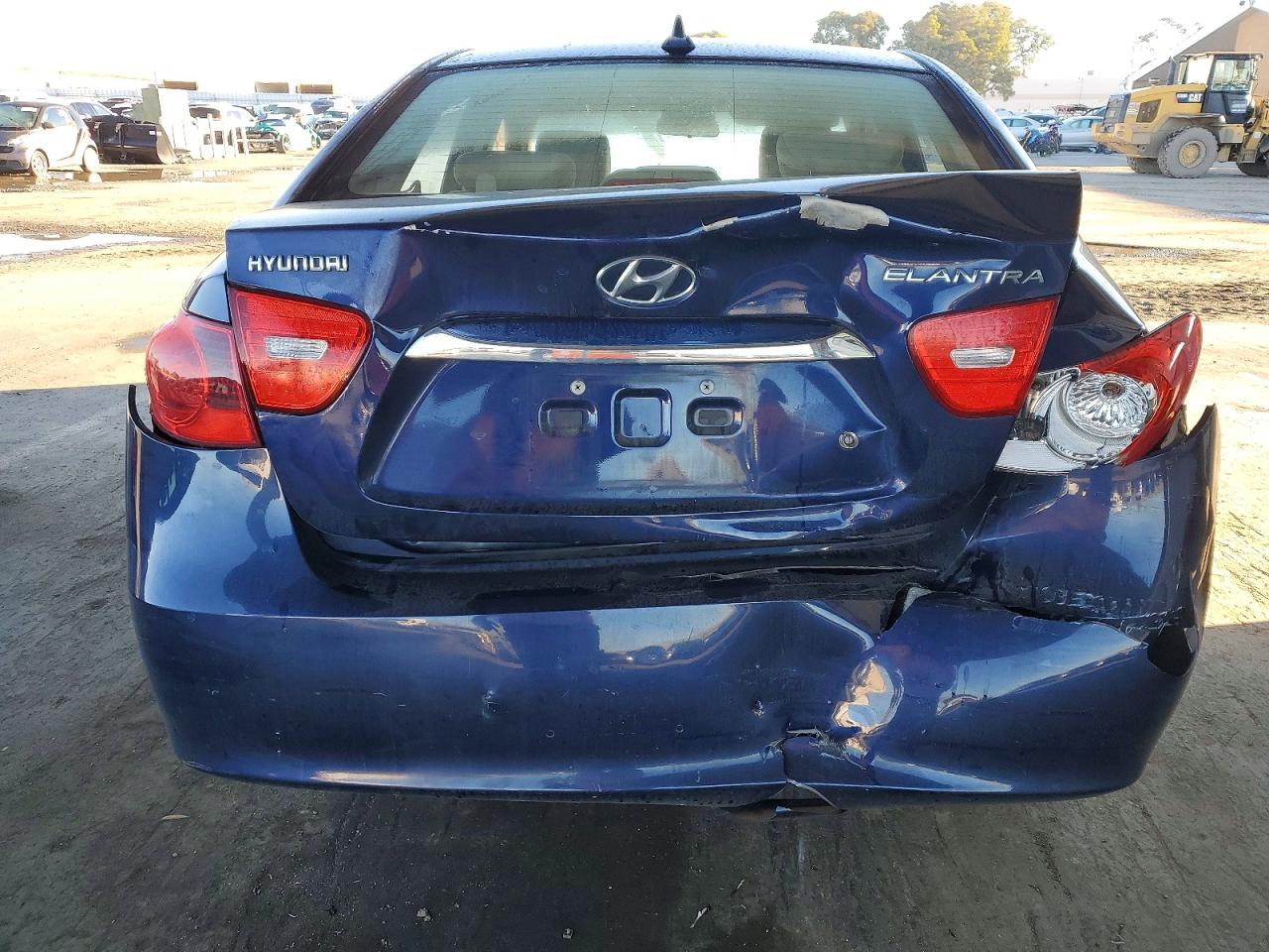 2010 HYUNDAI ELANTRA BLUE photo 6