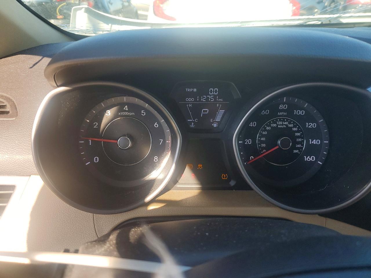 2013 HYUNDAI ELANTRA GLS photo 9