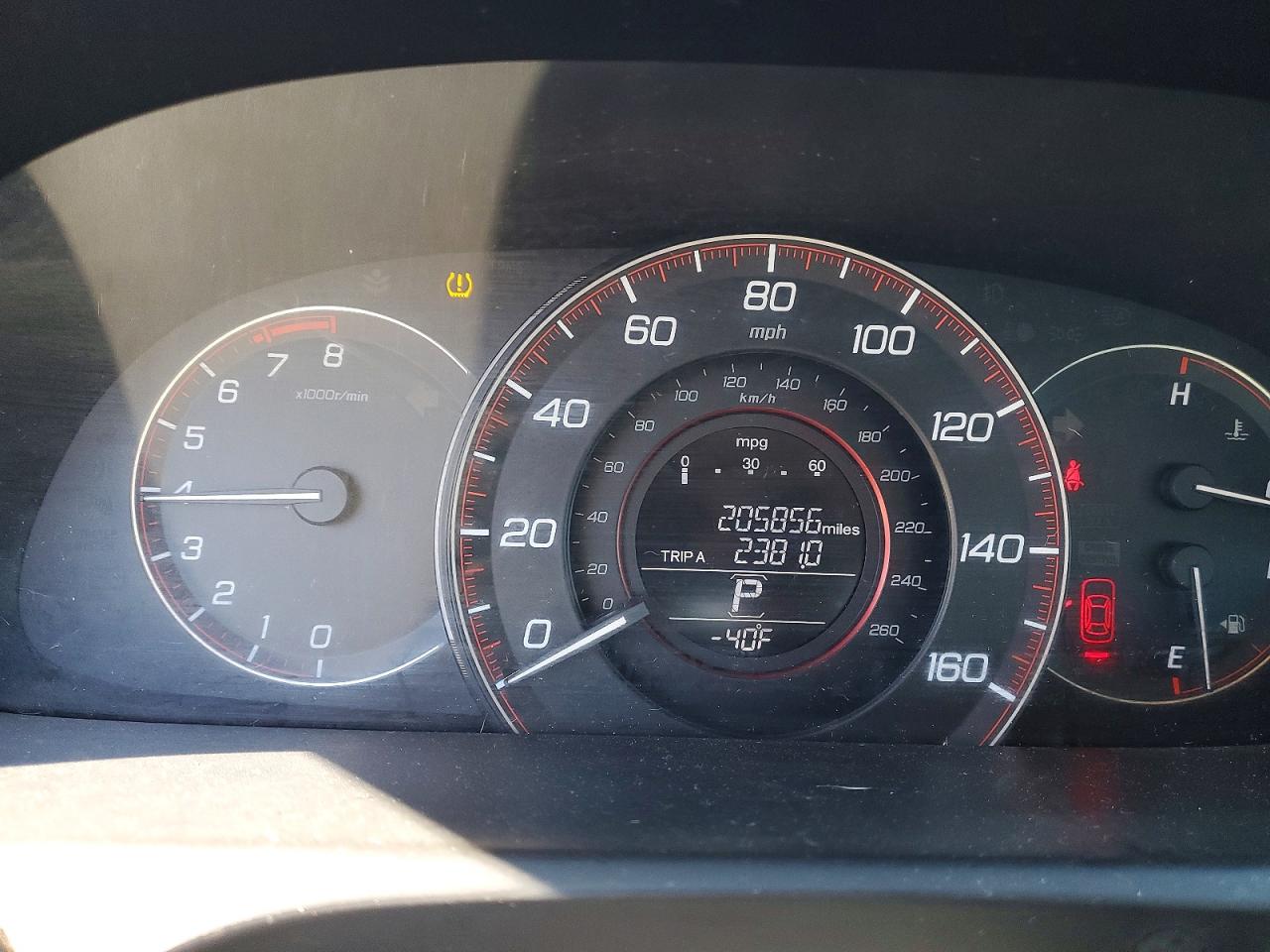 2015 HONDA ACCORD EXL photo 9