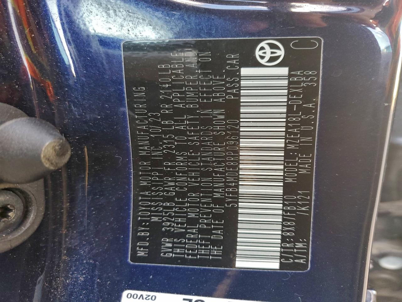 2024 TOYOTA COROLLA LE photo 13