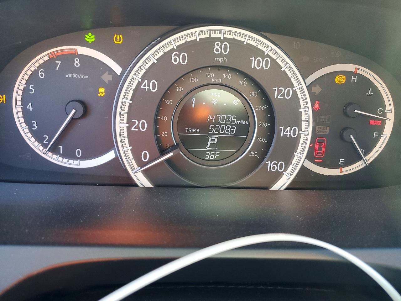 2014 HONDA ACCORD LX photo 9