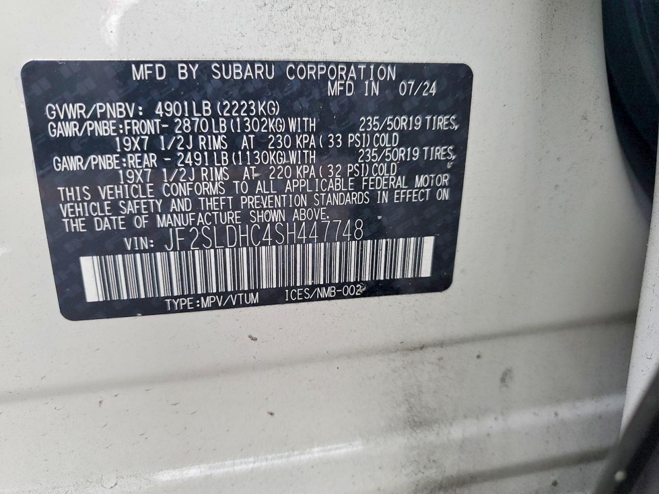 2025 SUBARU FORESTER SPORT photo 34
