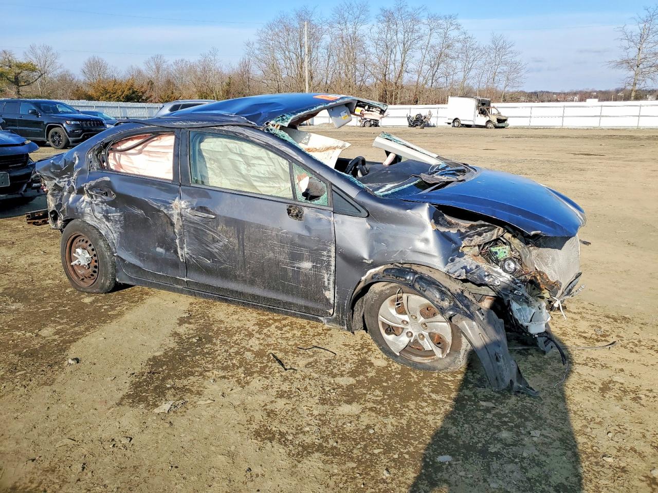 2013 HONDA CIVIC LX photo 4