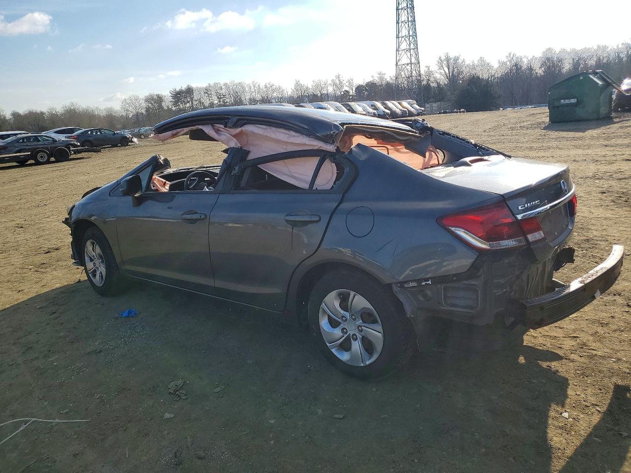2013 HONDA CIVIC LX photo 2