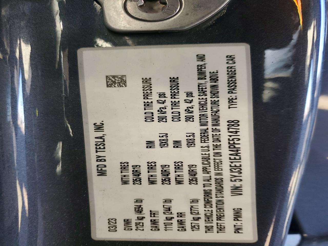 2023 TESLA MODEL 3 photo 13