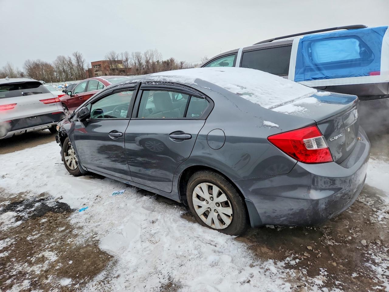 2012 HONDA CIVIC LX photo 2
