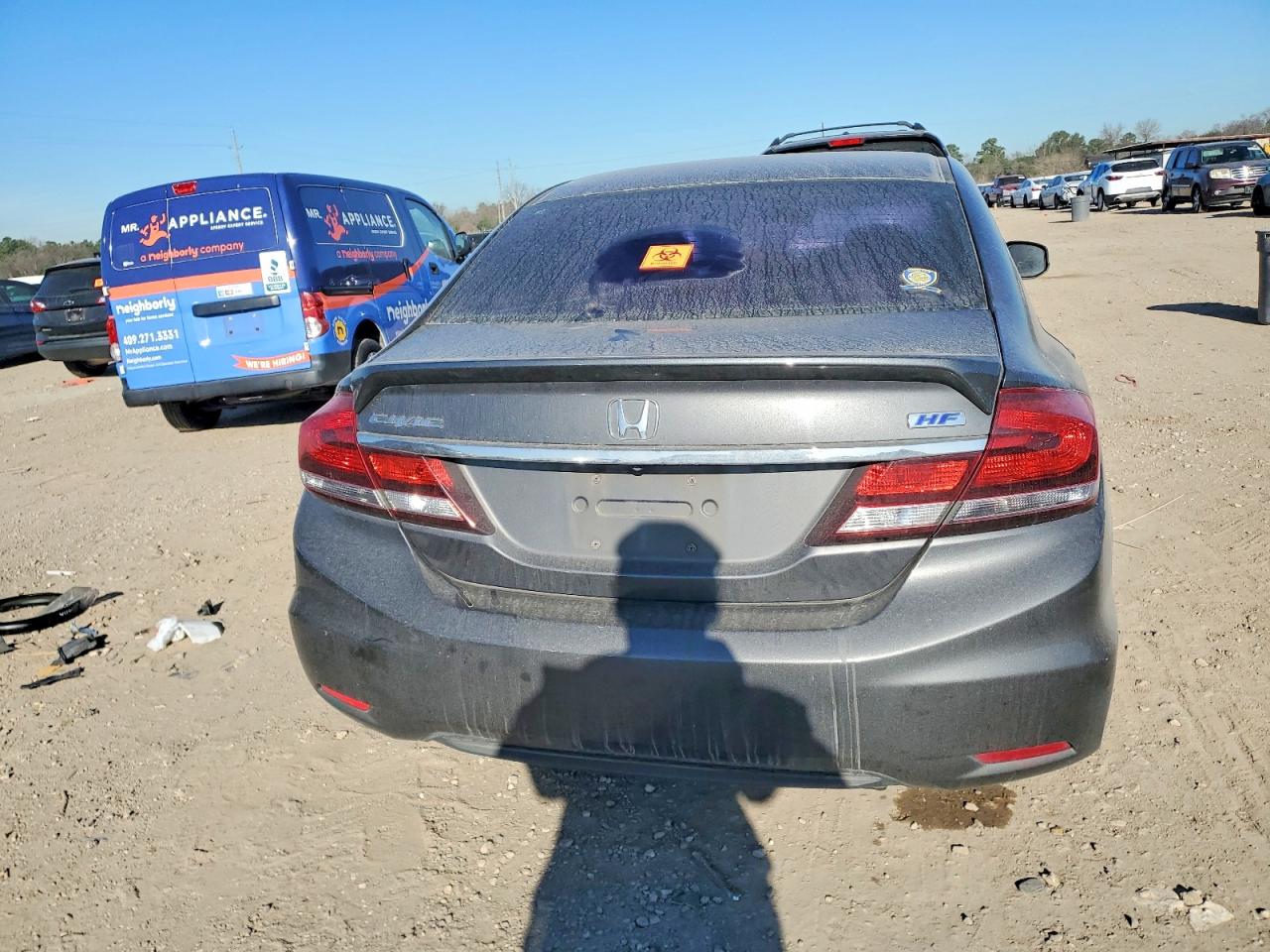 2013 HONDA CIVIC HF photo 6