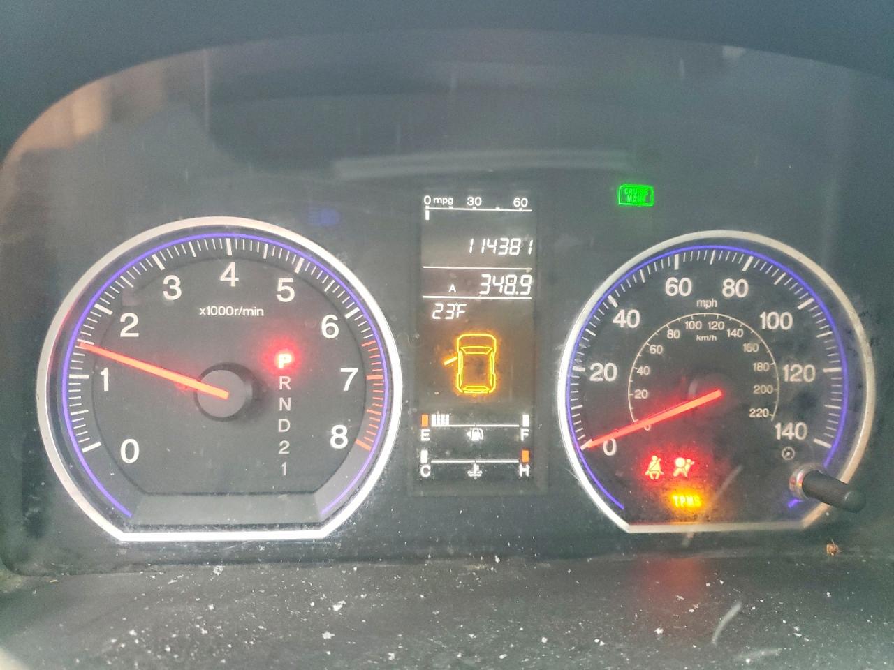 2009 HONDA CR-V EXL photo 9