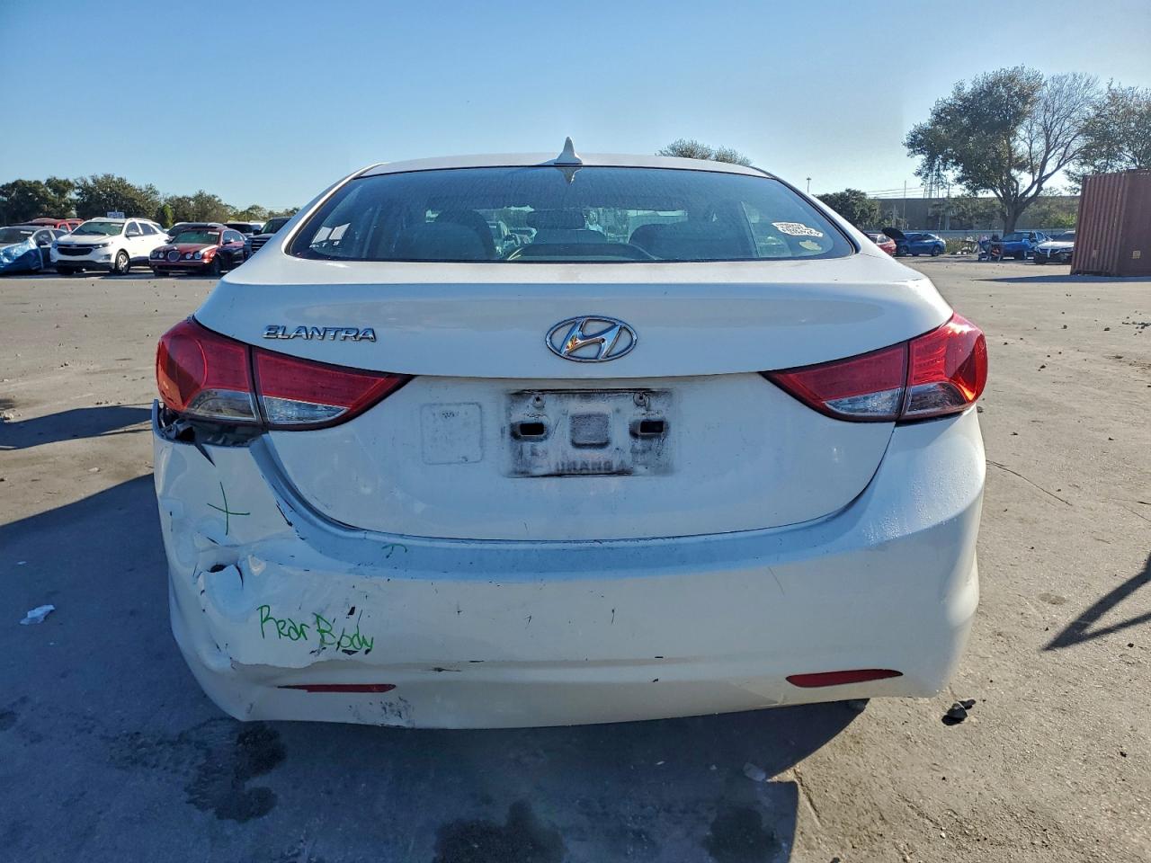 2012 HYUNDAI ELANTRA GLS photo 6