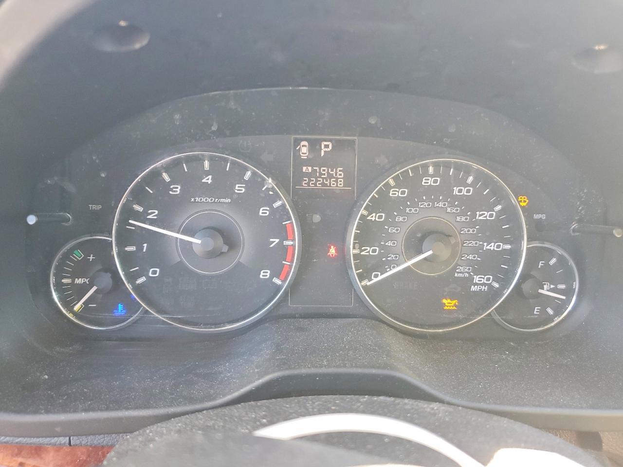 2012 SUBARU OUTBACK 3.6R LIMITED photo 9
