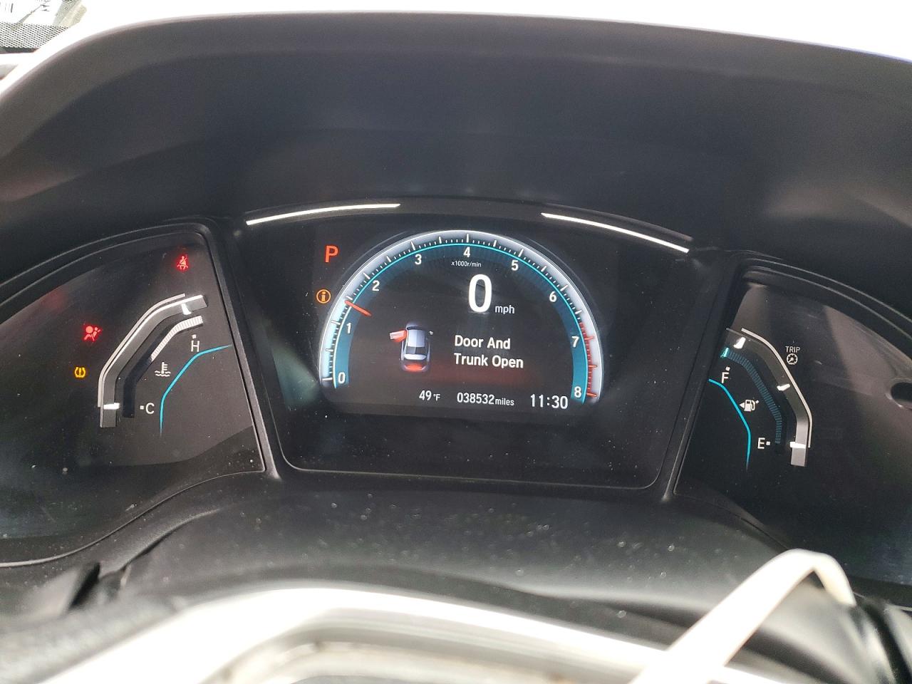 2020 HONDA CIVIC LX photo 9