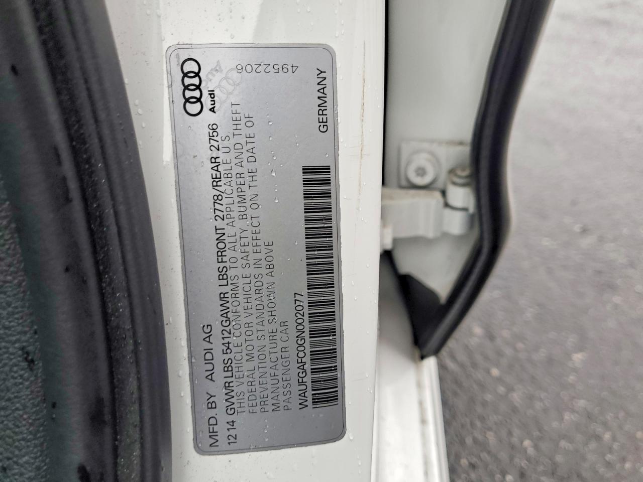 2016 AUDI A6 PREMIUM PLUS photo 34