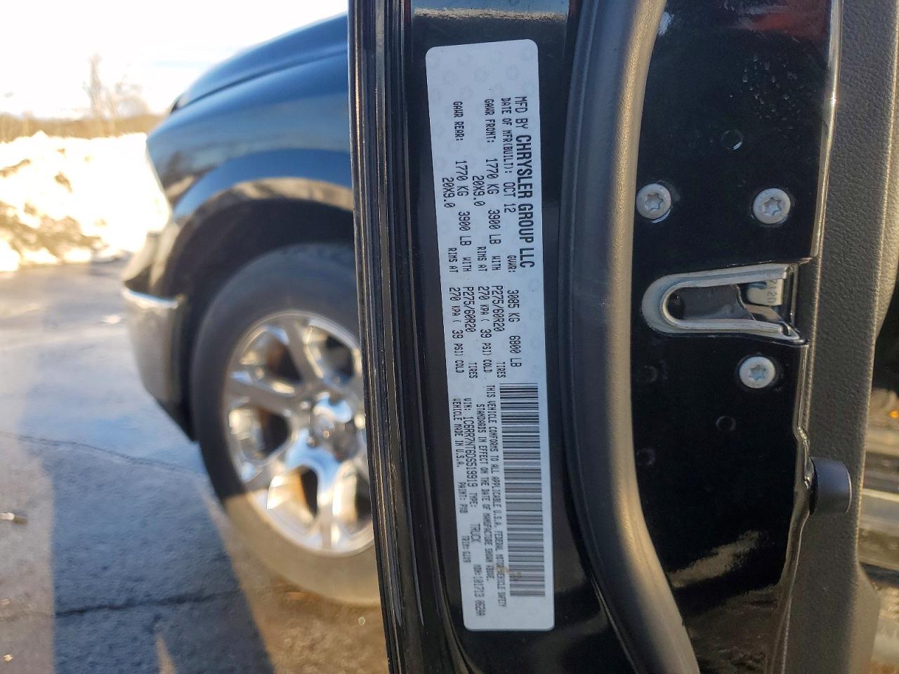 2013 RAM 1500 LARAMIE photo 12