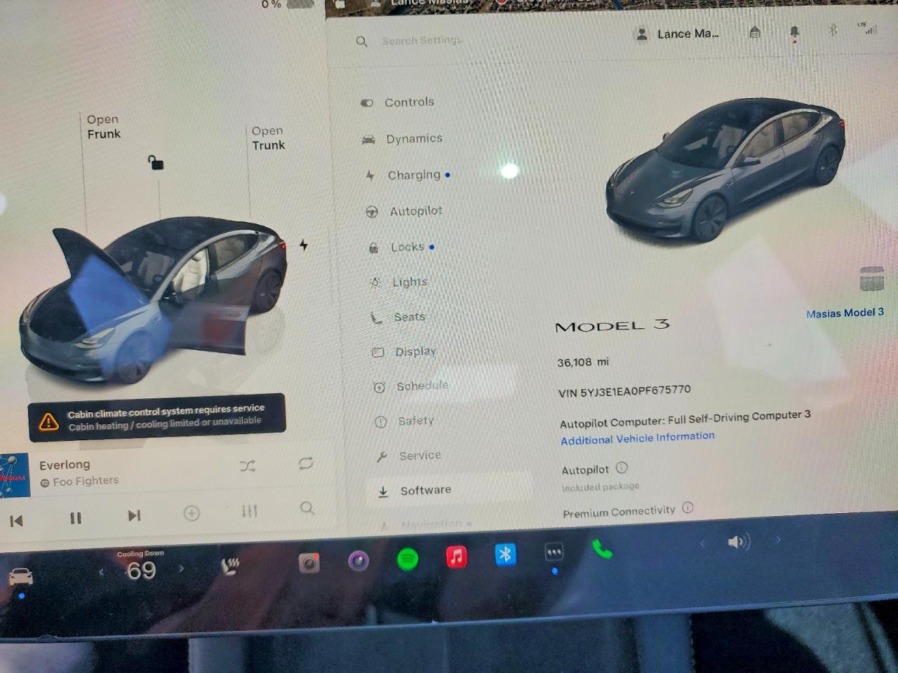 2023 TESLA MODEL 3 photo 9