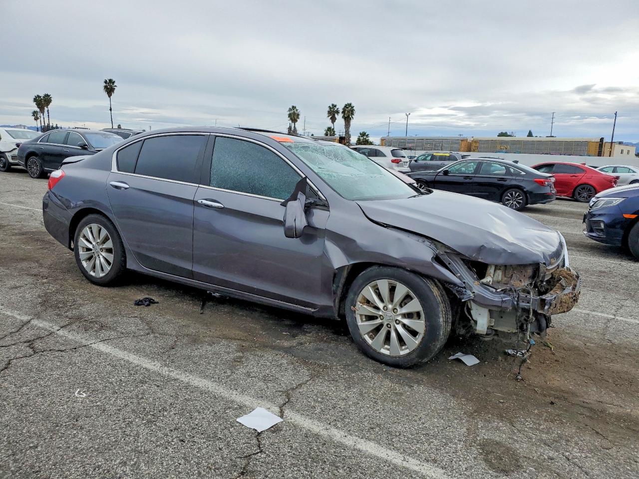 2015 HONDA ACCORD EX photo 4