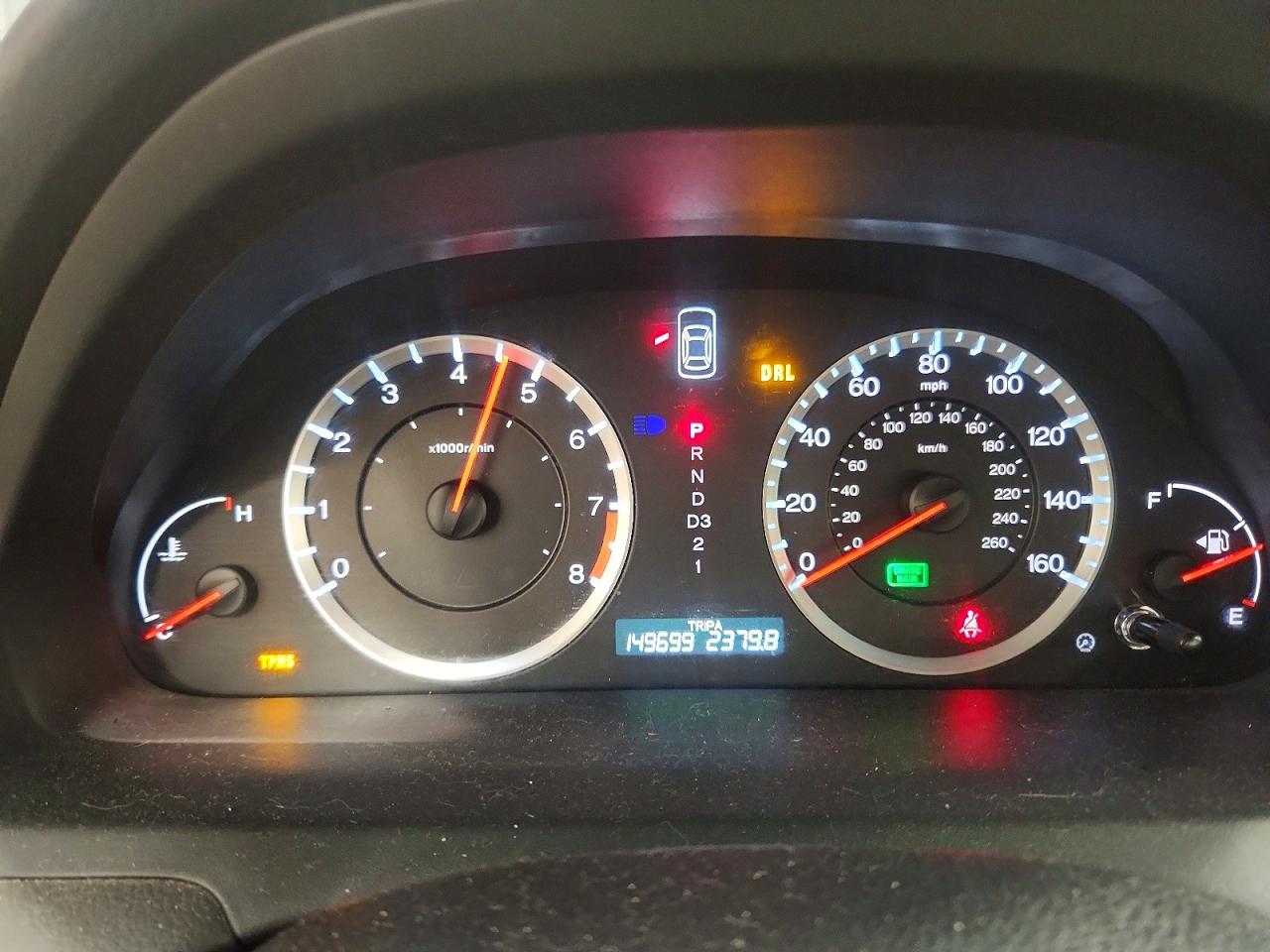 2009 HONDA ACCORD EXL photo 9