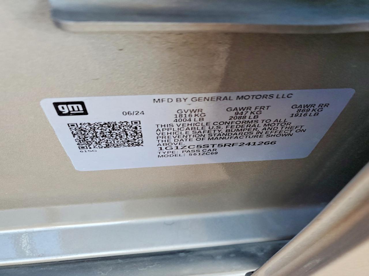 2024 CHEVROLET MALIBU LS photo 34