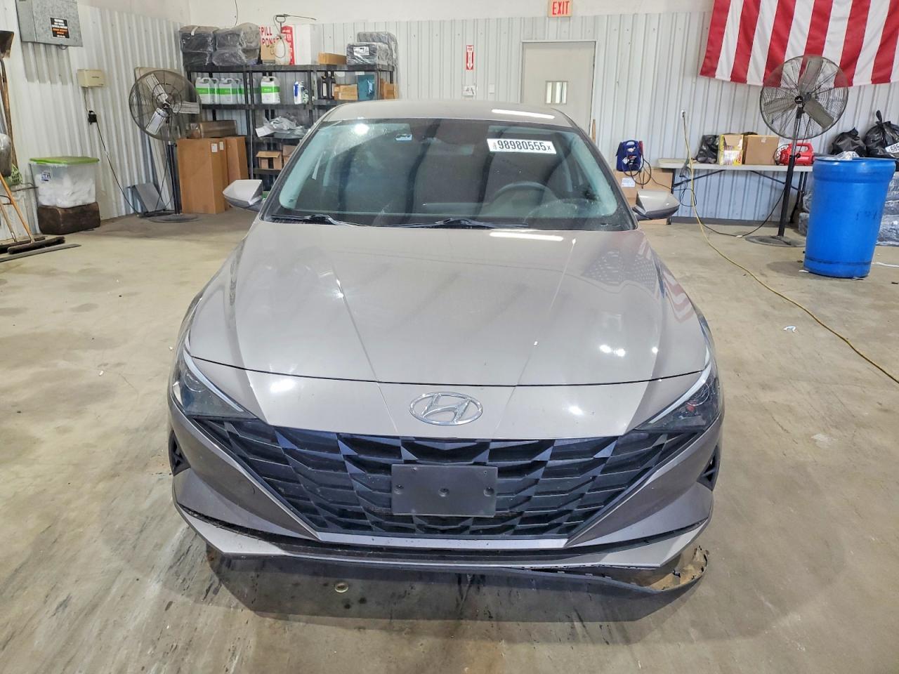 2023 HYUNDAI ELANTRA BLUE photo 5
