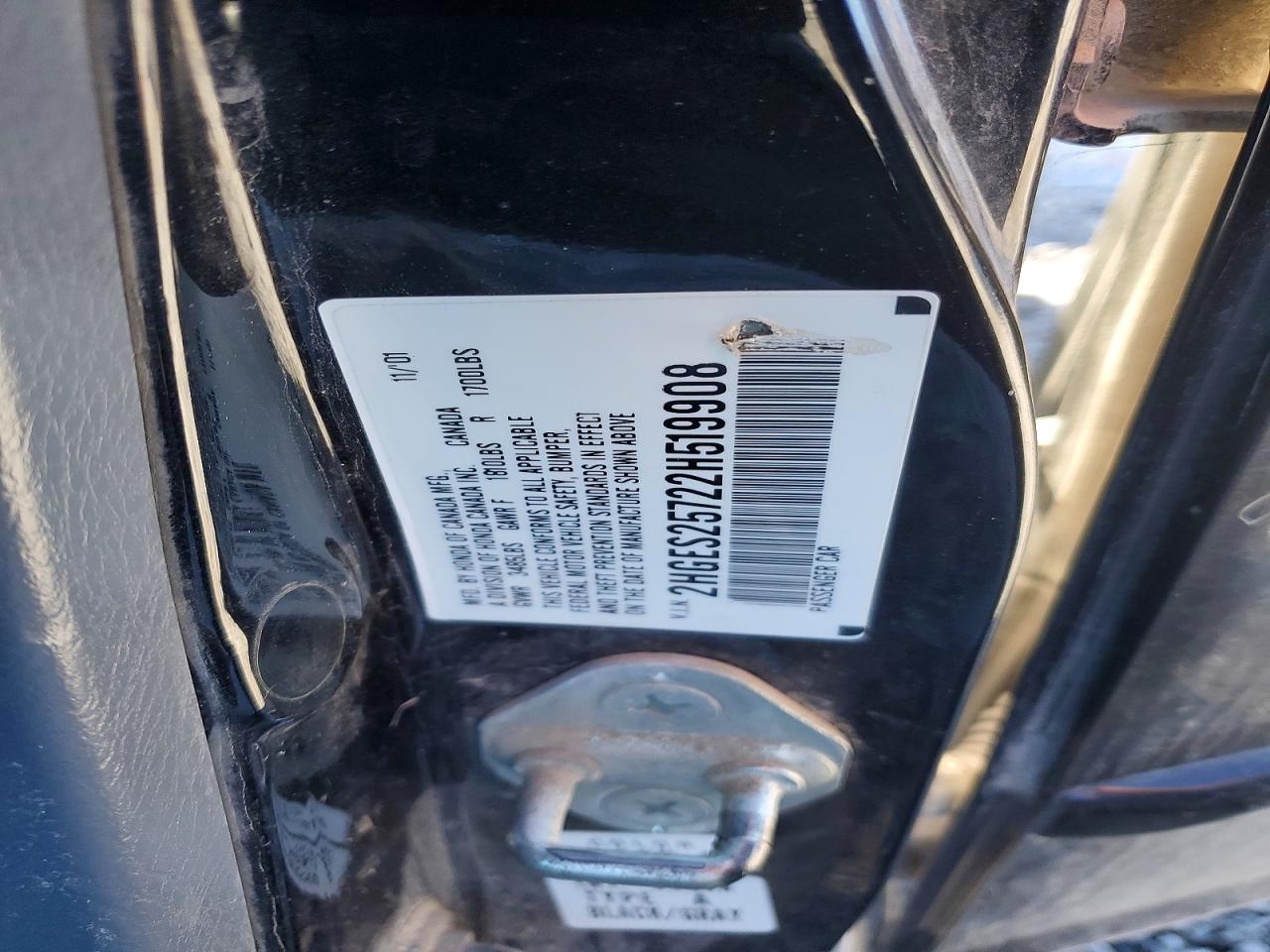 2002 HONDA CIVIC EX photo 25