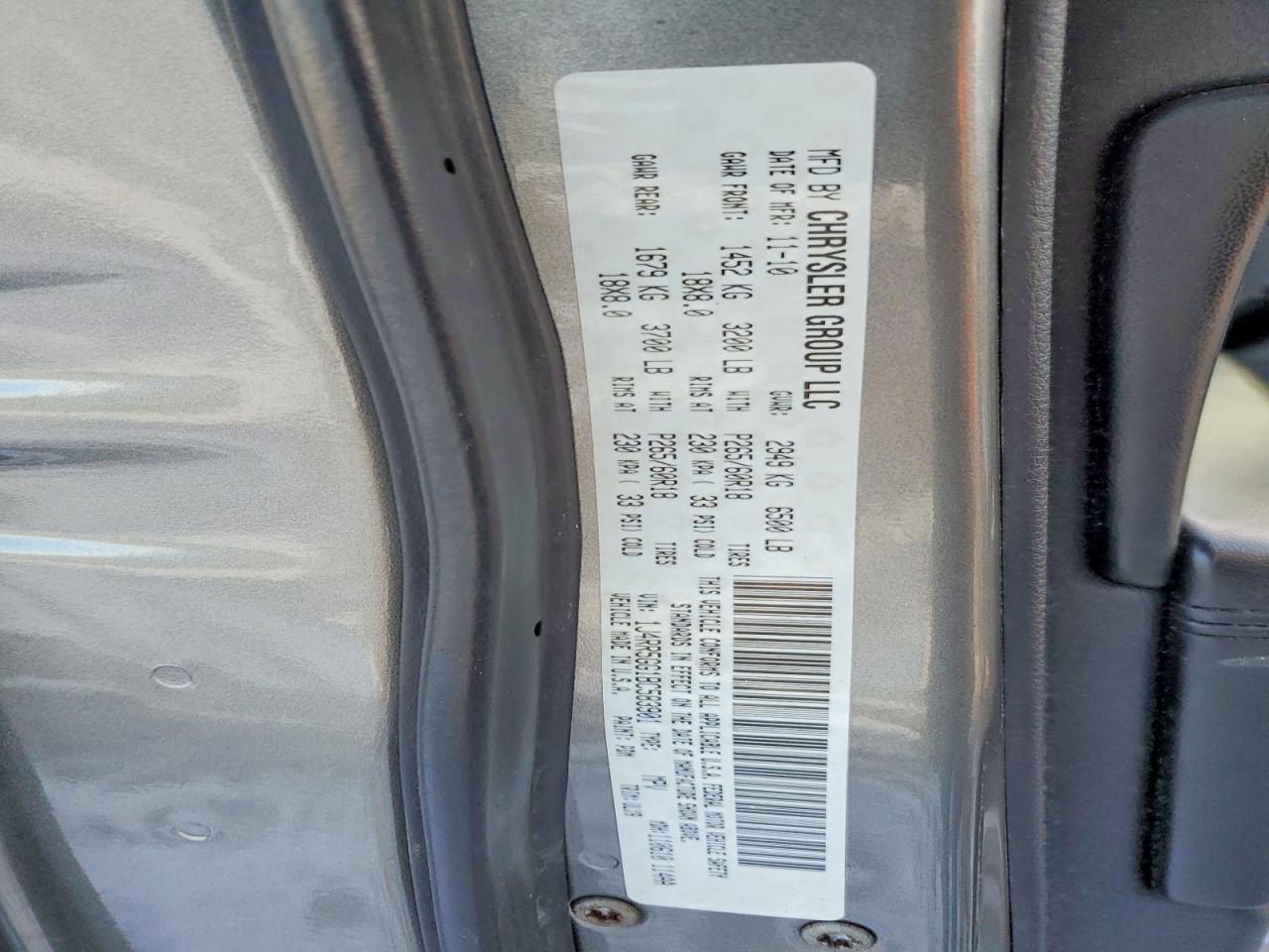 2011 JEEP GRAND CHEROKEE LIMITED photo 12