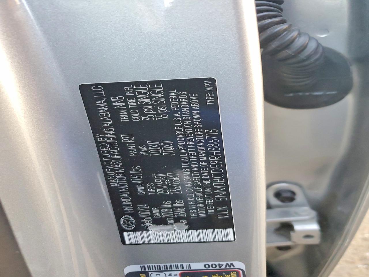 2024 HYUNDAI TUCSON SEL photo 13