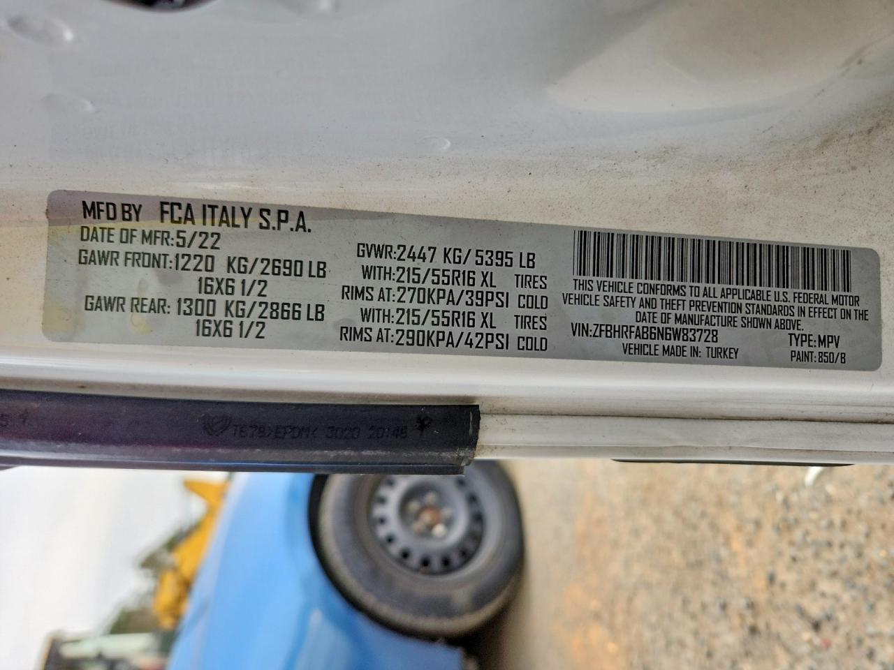 2022 RAM PROMASTER CITY DELIVERY VAN photo 13