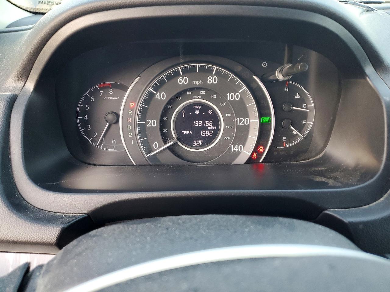 2012 HONDA CR-V EXL photo 9