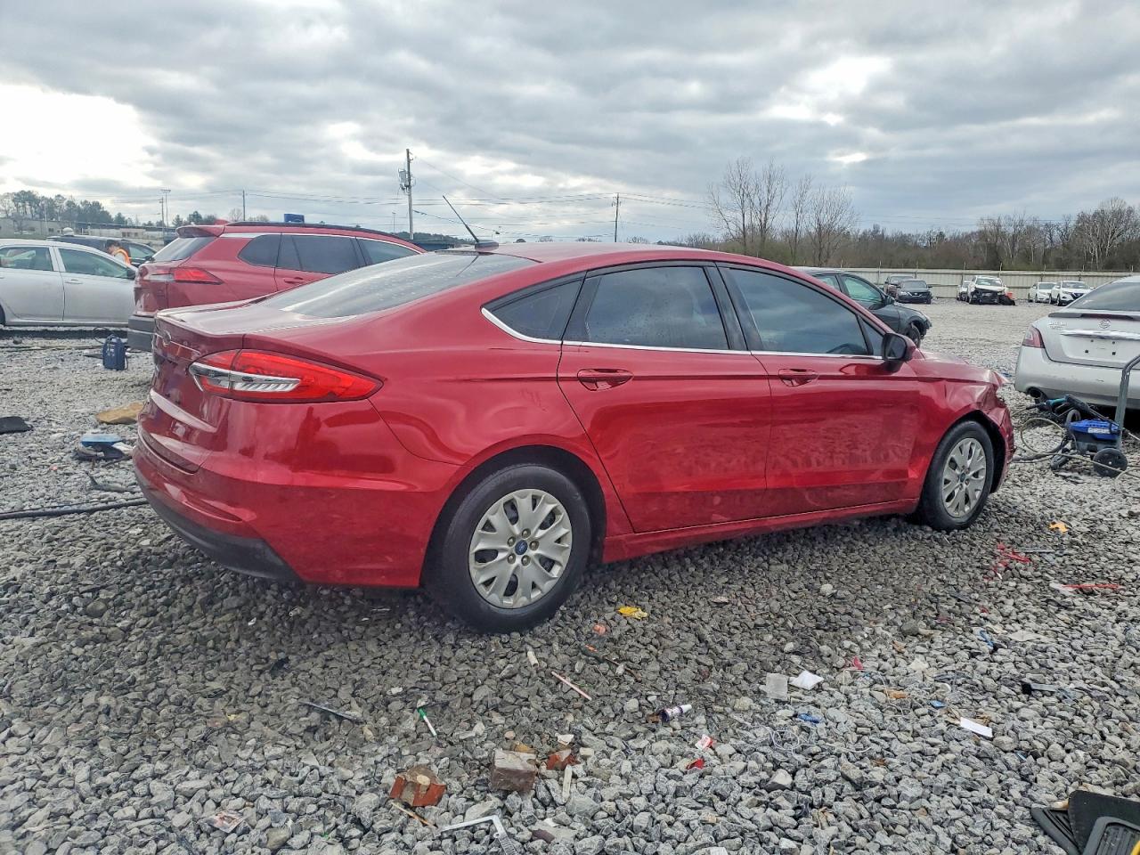 2019 FORD FUSION S photo 3