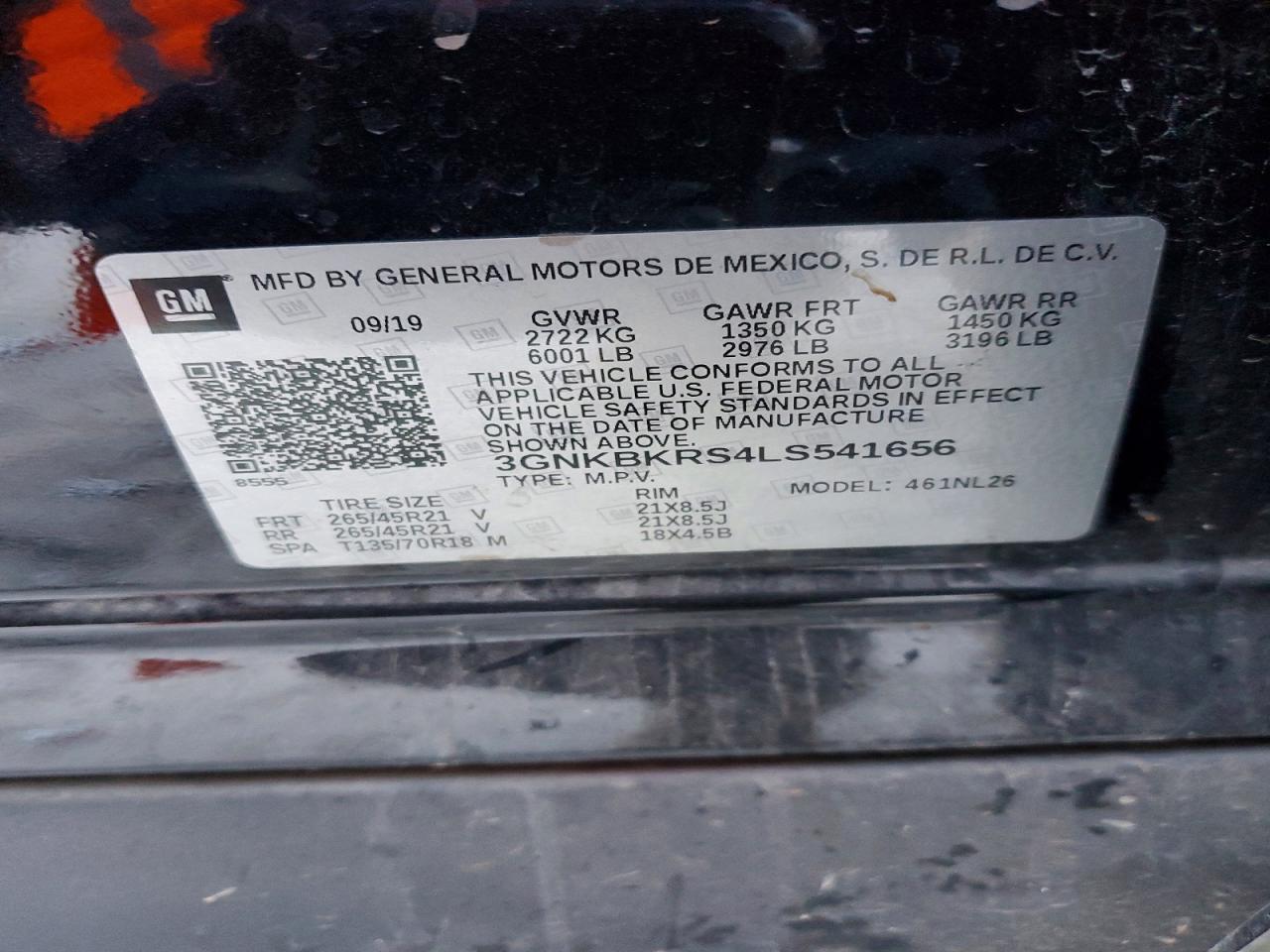 2020 CHEVROLET BLAZER RS photo 13