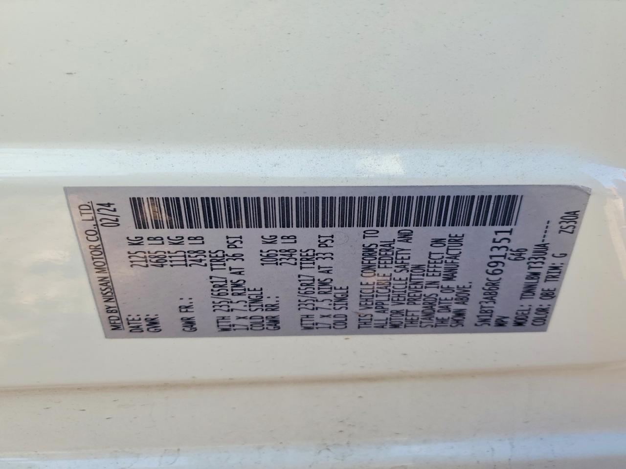 2024 NISSAN ROGUE S photo 13