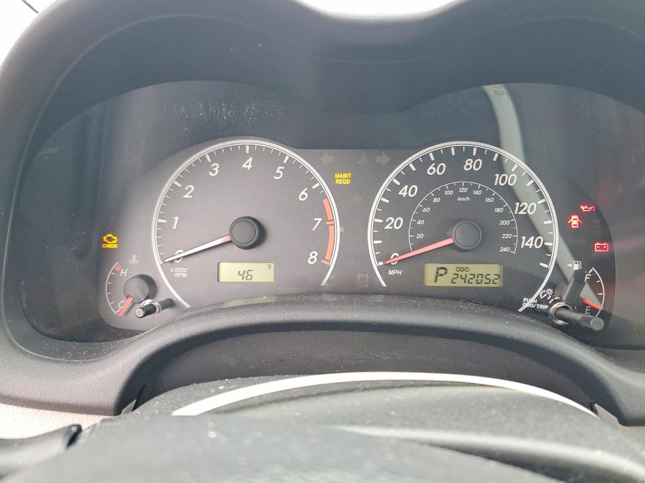2012 TOYOTA COROLLA BASE photo 9