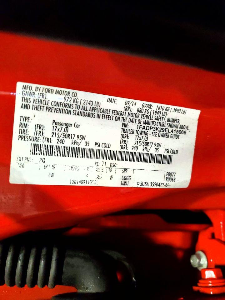 2014 FORD FOCUS SE photo 12