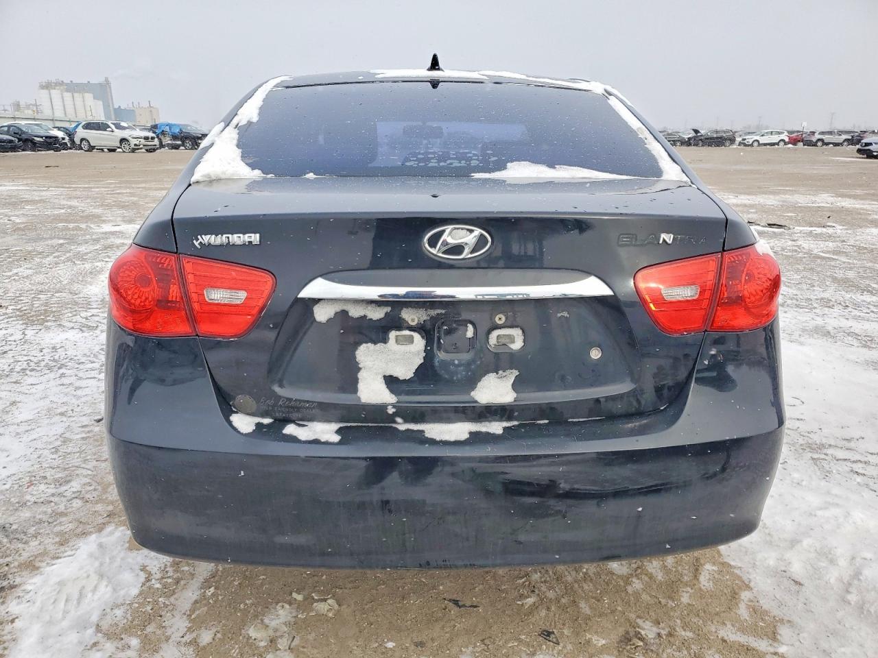 2010 HYUNDAI ELANTRA BLUE photo 6