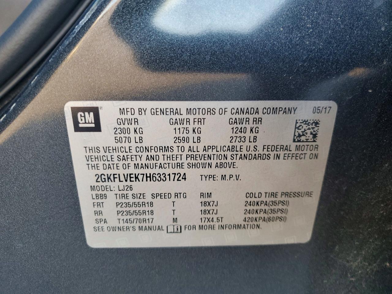 2017 GMC TERRAIN DENALI photo 13