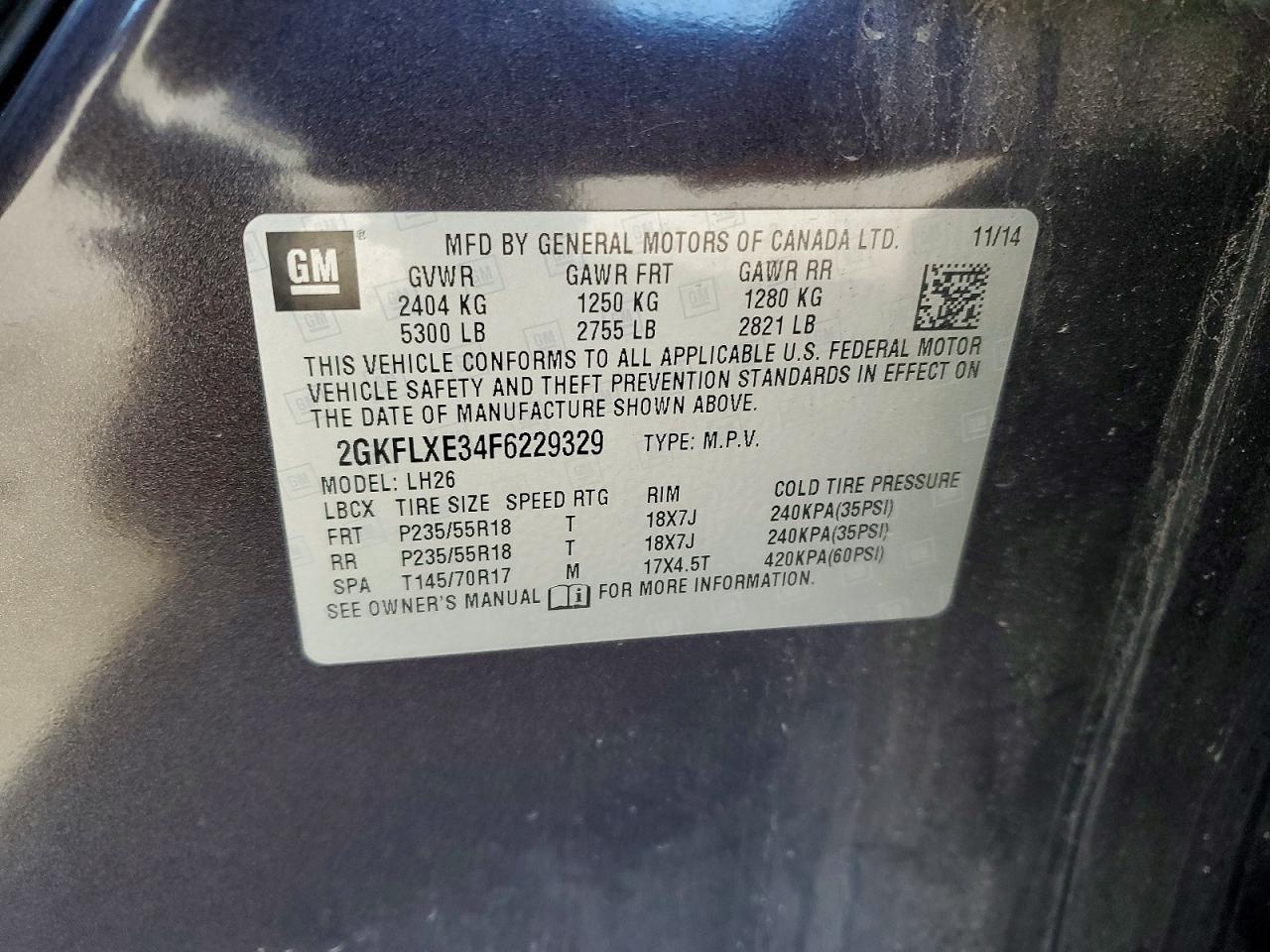 2015 GMC TERRAIN SLT photo 37