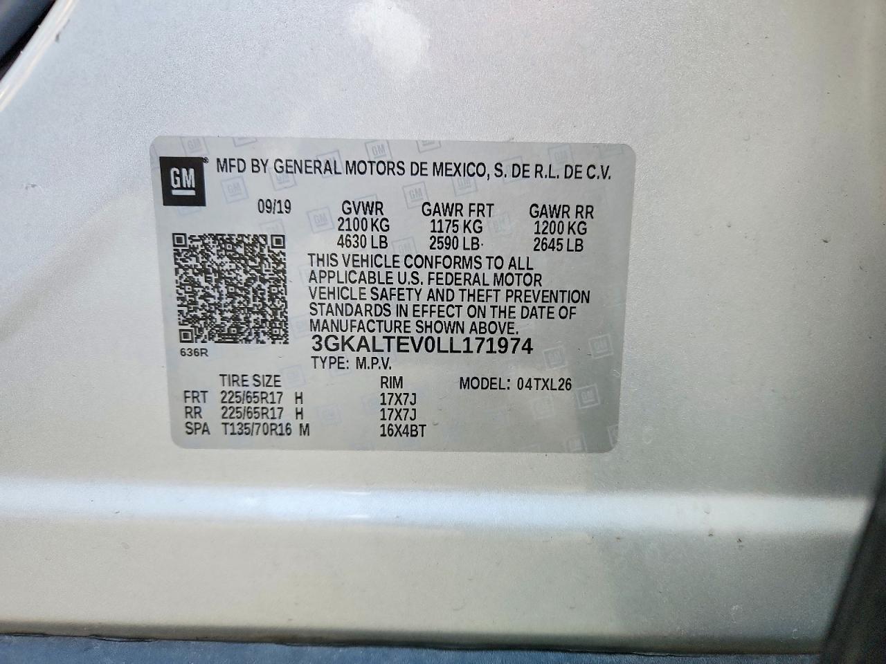 2020 GMC TERRAIN SLE photo 13