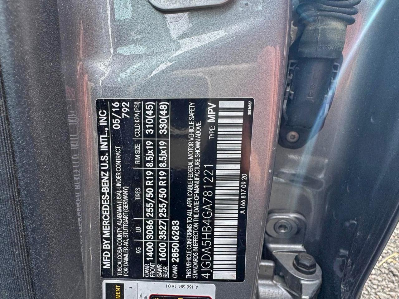 2016 MERCEDES-BENZ GLE 350 4MATIC photo 12
