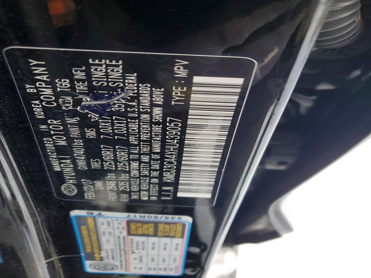 2017 HYUNDAI TUCSON LIMITED photo 25