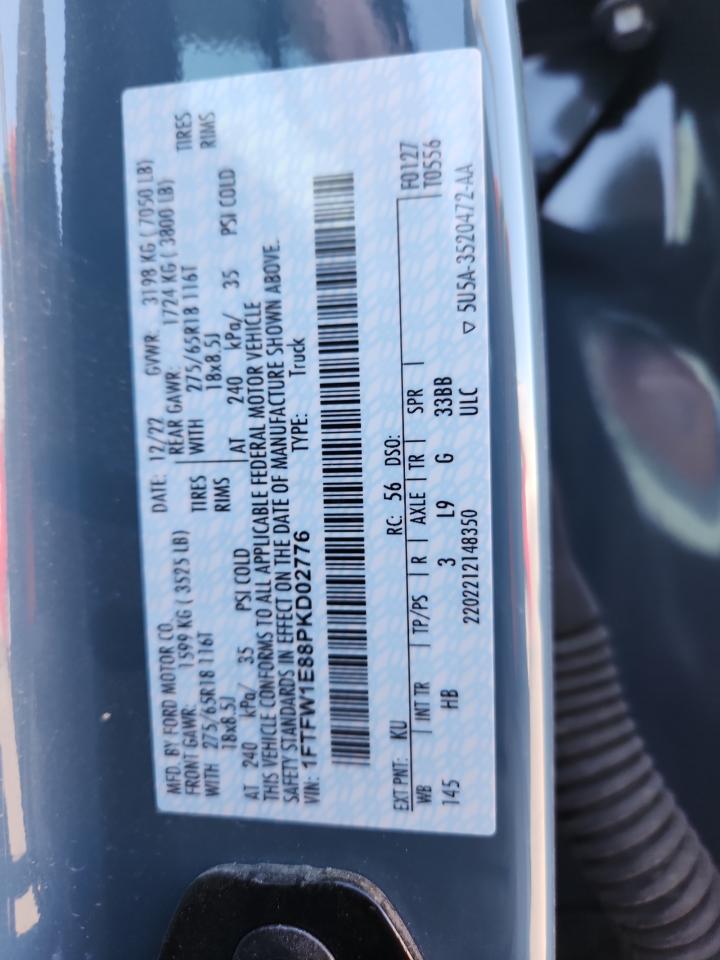 2023 FORD F150 SUPERCREW photo 12