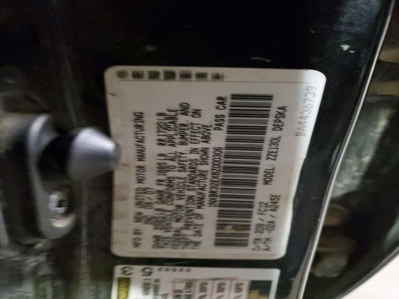 2008 TOYOTA COROLLA CE photo 23