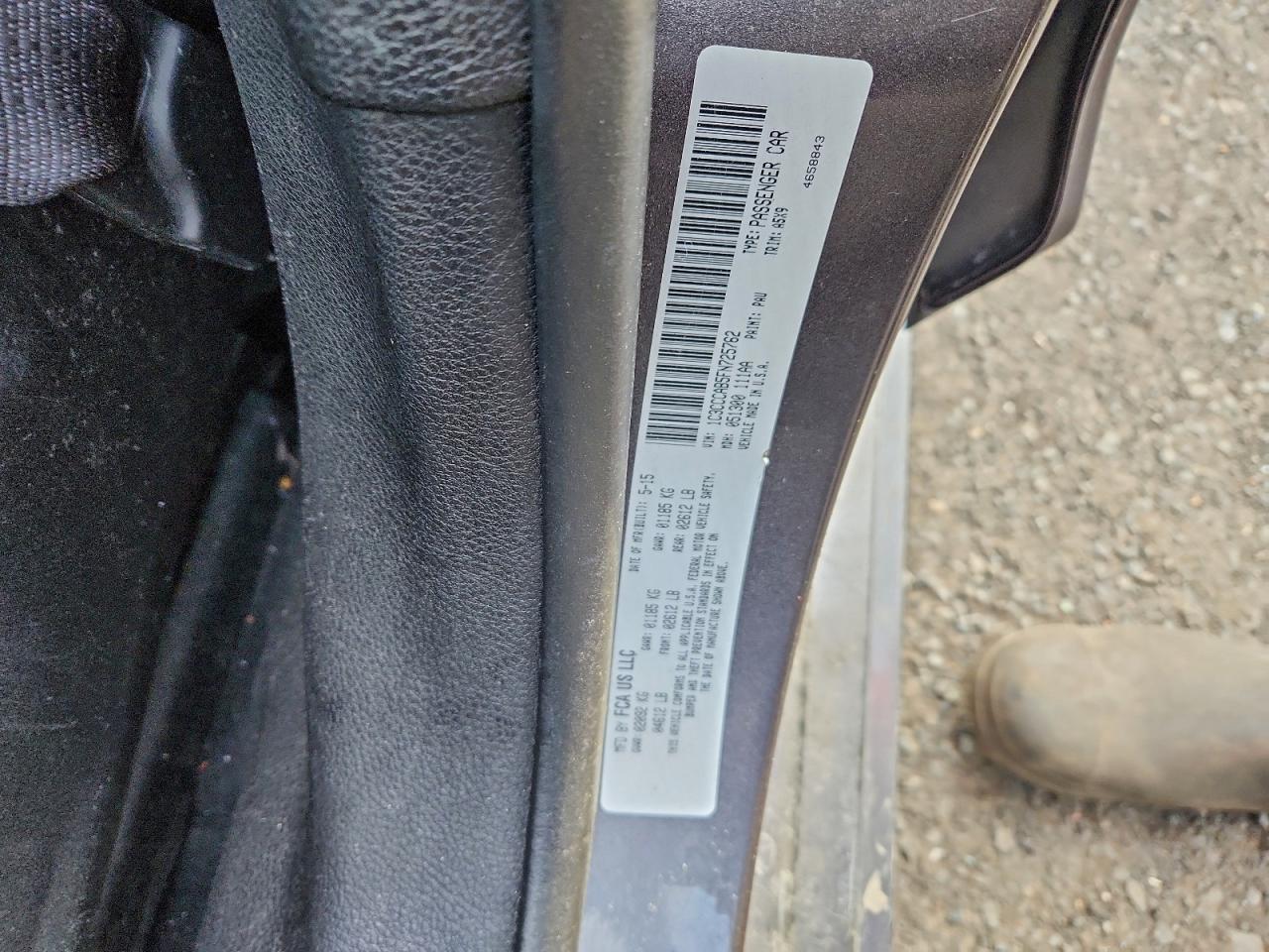 2015 CHRYSLER 200 LIMITED photo 12
