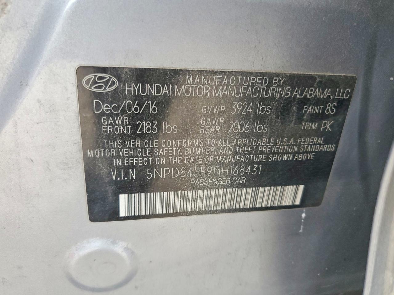 2017 HYUNDAI ELANTRA SE photo 13