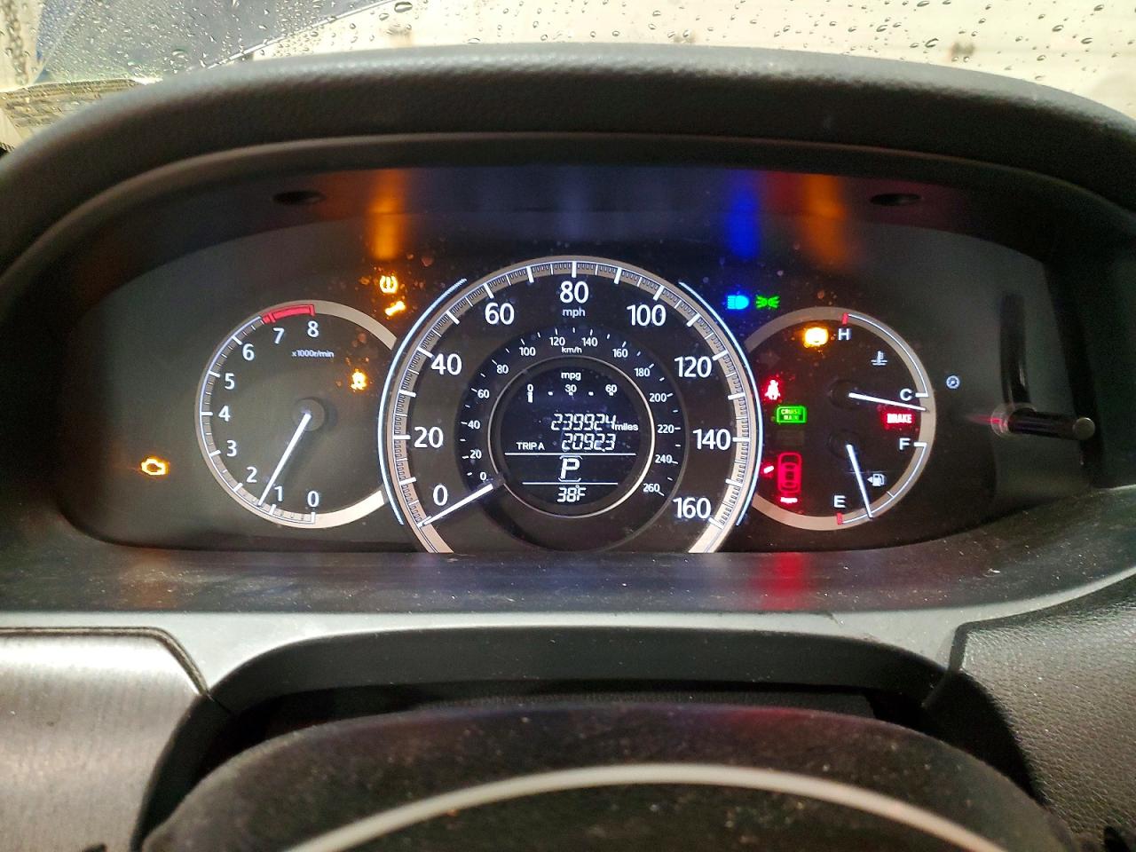 2014 HONDA ACCORD EXL photo 9