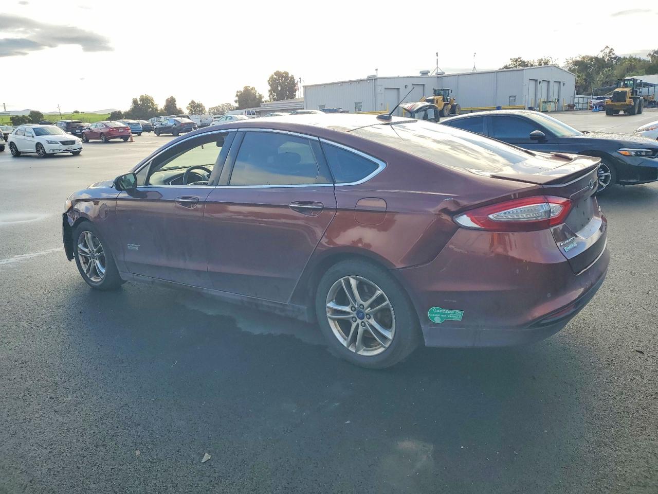 2015 FORD FUSION TITANIUM PHEV photo 2