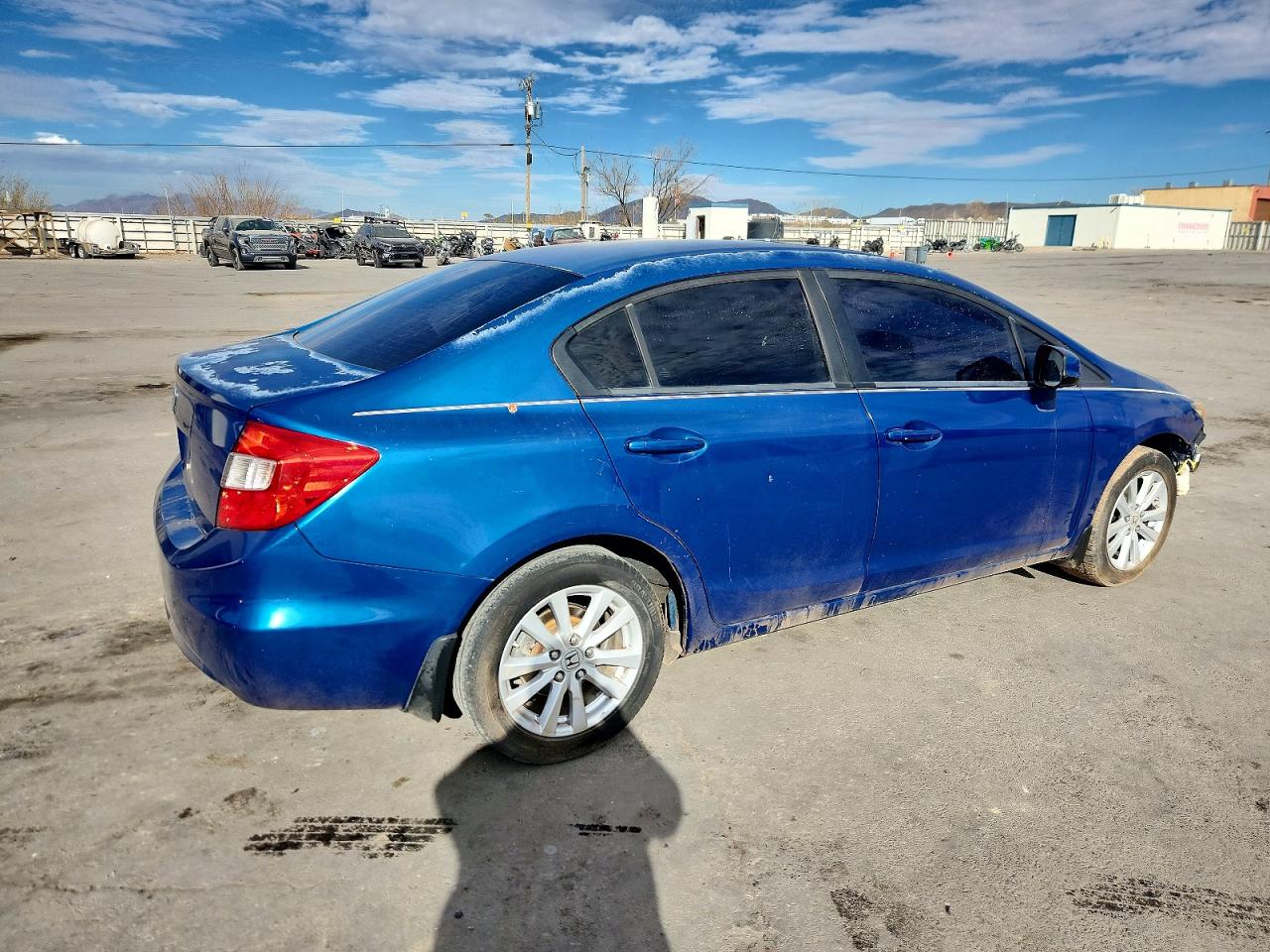 2012 HONDA CIVIC EX photo 3